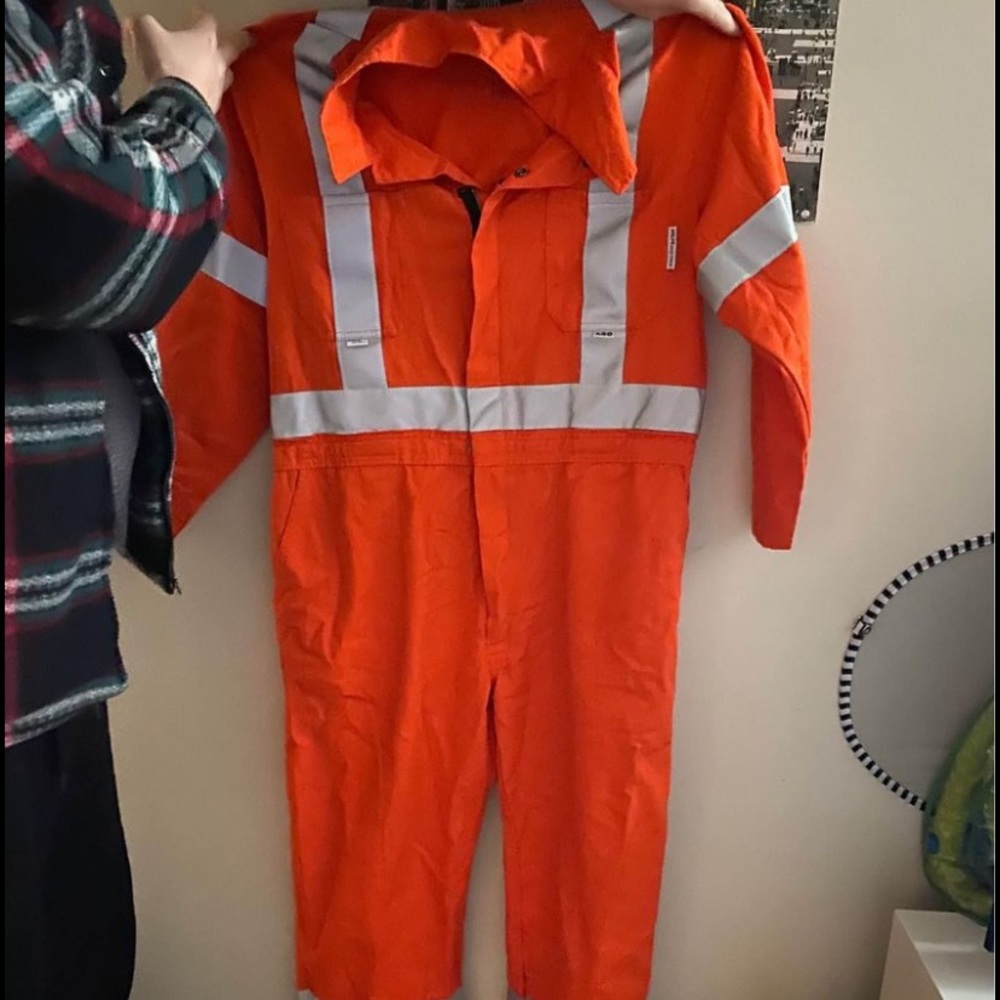2XL COVERALLS high visibility